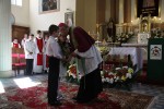 Wizytacja kanoniczna Parafii i uroczyste wprowadzenie Relikwii Krwi św. Jana Pawła II :: © Parafia Wygnanowice, fot. Magda Kuśmierczyk 